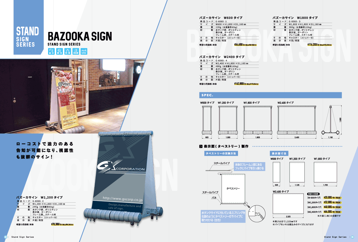 バズーカサイン